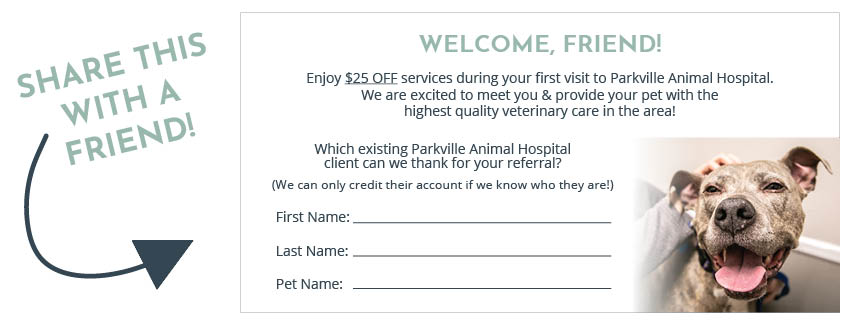 Refer-a-Friend Program | Parkville Animal Hospital